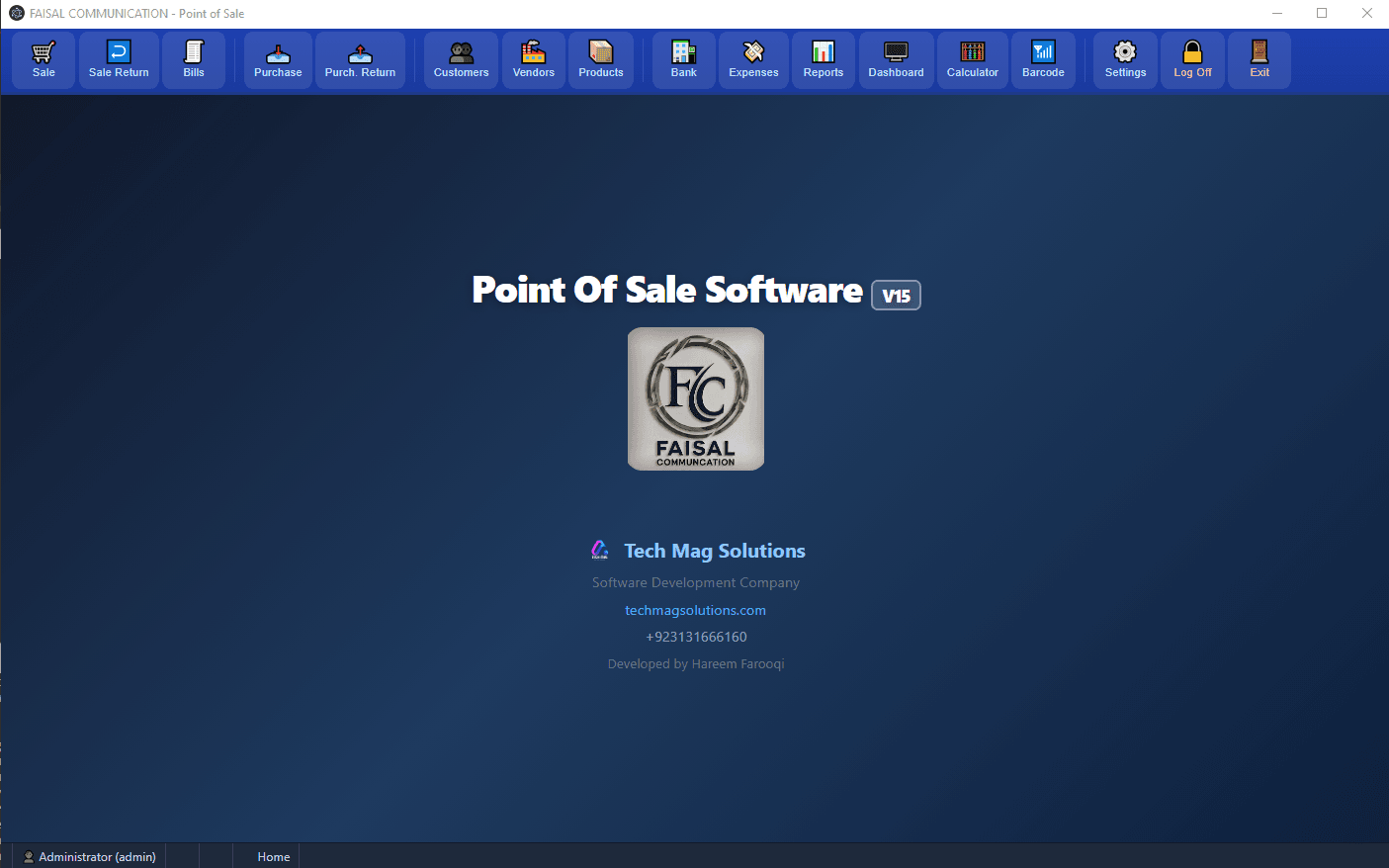 FC Communication — Retail POS System | Portfolio | Tech Mag Solutions