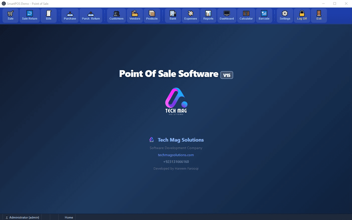 SmartPOS — Desktop Point of Sale System