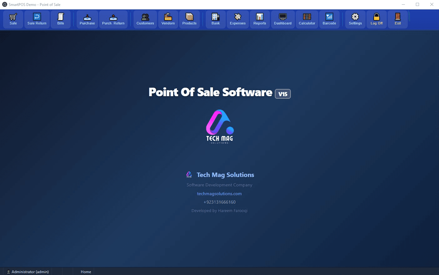 SmartPOS — Desktop Point of Sale System