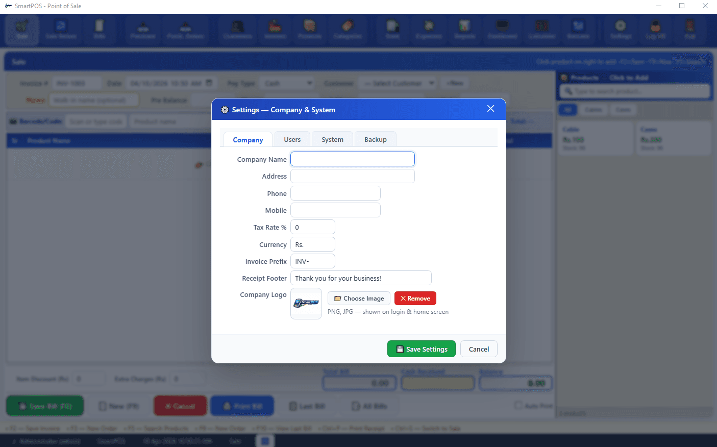 SmartPOS Online — Cloud-Sync Web Point of Sale