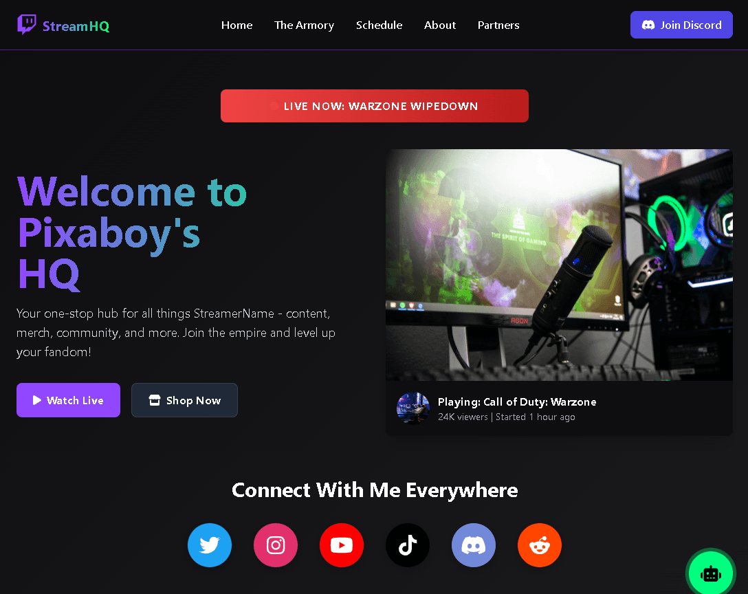 Streamer HQ
