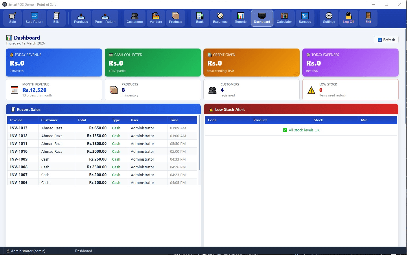 SmartPOS — Desktop Point of Sale System screenshot 3