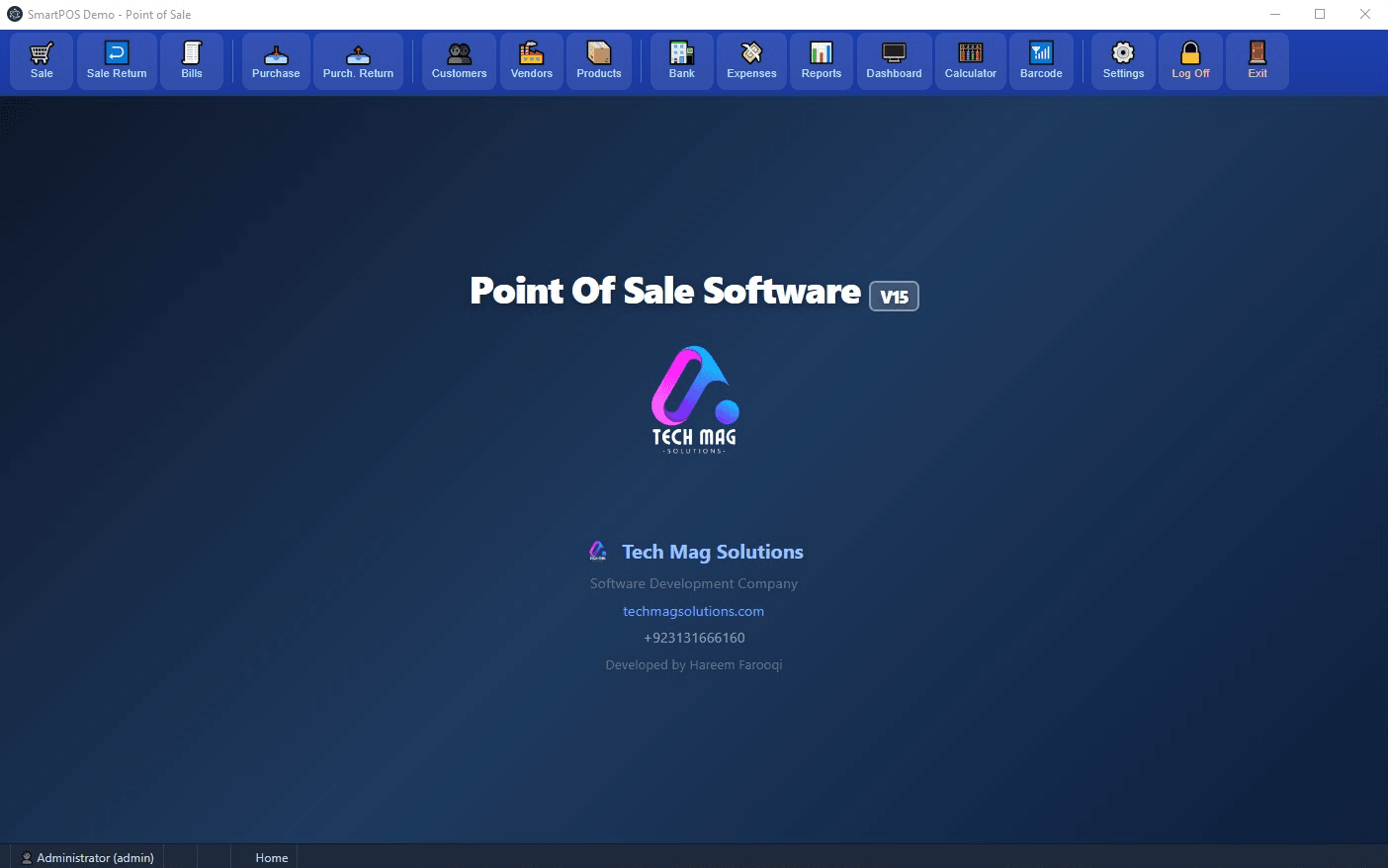 SmartPOS — Desktop Point of Sale System