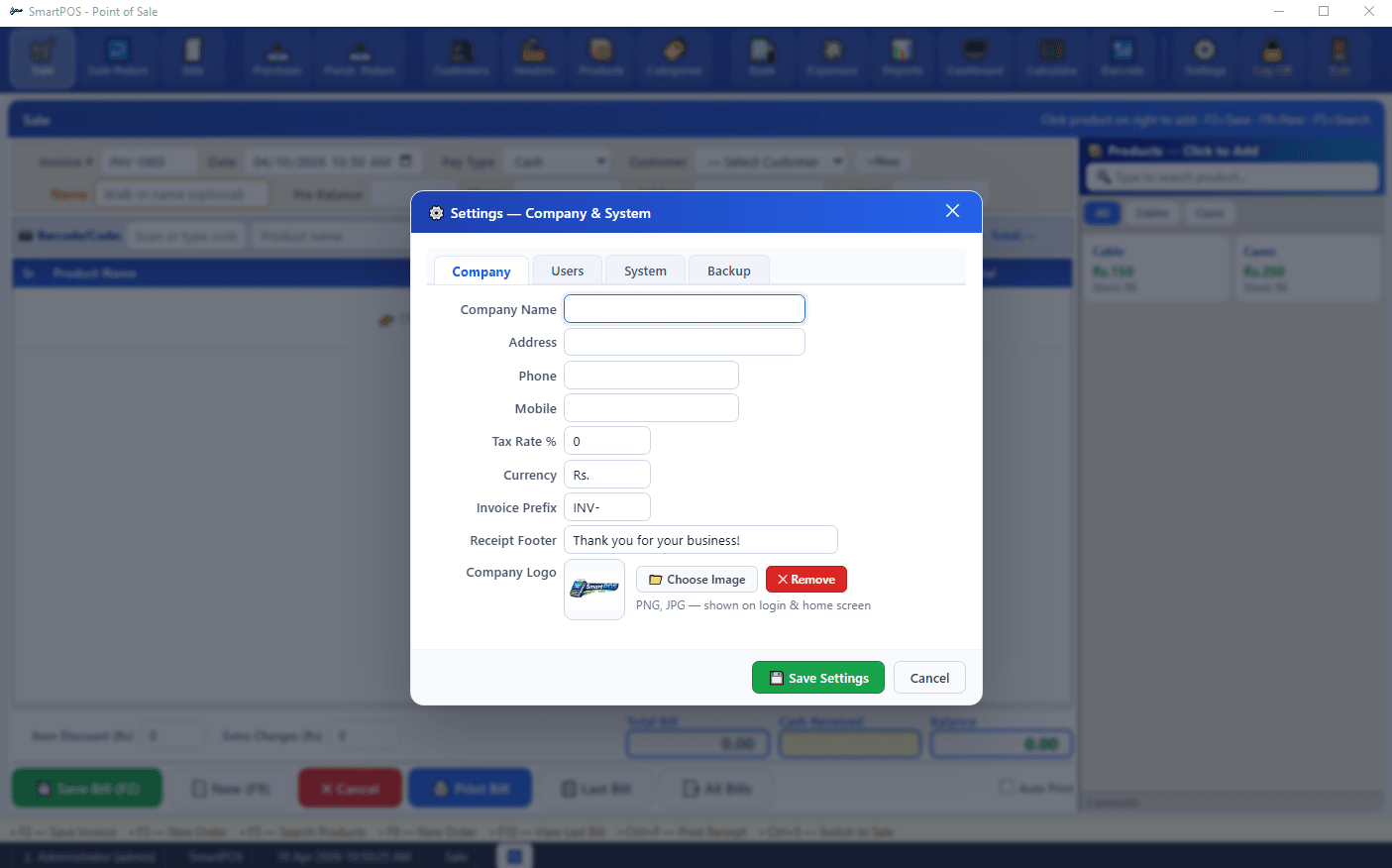 SmartPOS Online — Cloud-Sync Web Point of Sale