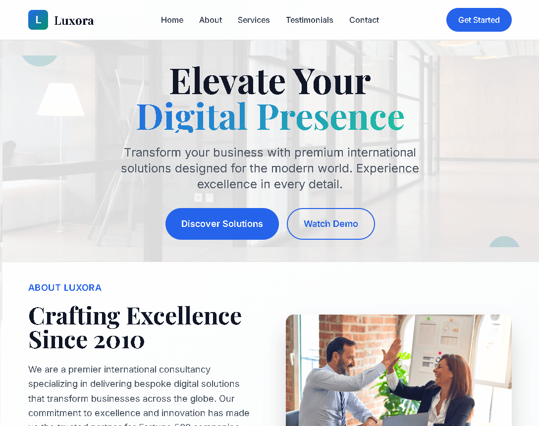 Professional web development services team creating custom website development and e-commerce solutions