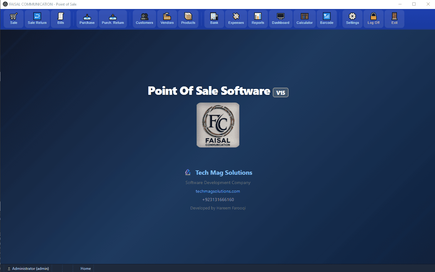 FC Communication — Retail POS System